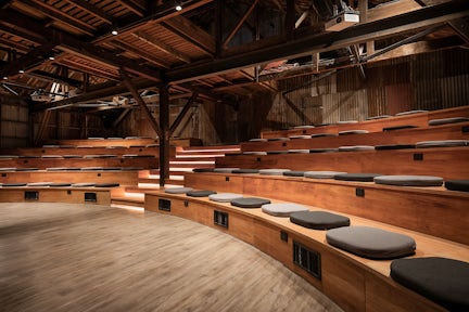 Explorers House in Punta Arenas's 100-seat ampitheatre-style lecture hall 