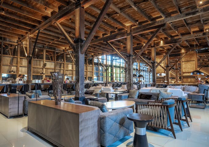 Explorers House in Punta Arenas' seating areas 
