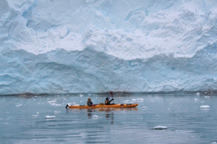 Kayaking in Antarctica