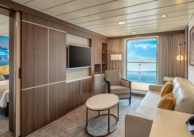 Captain's Suite onboard Sylvia Earle, Antarctic vessel