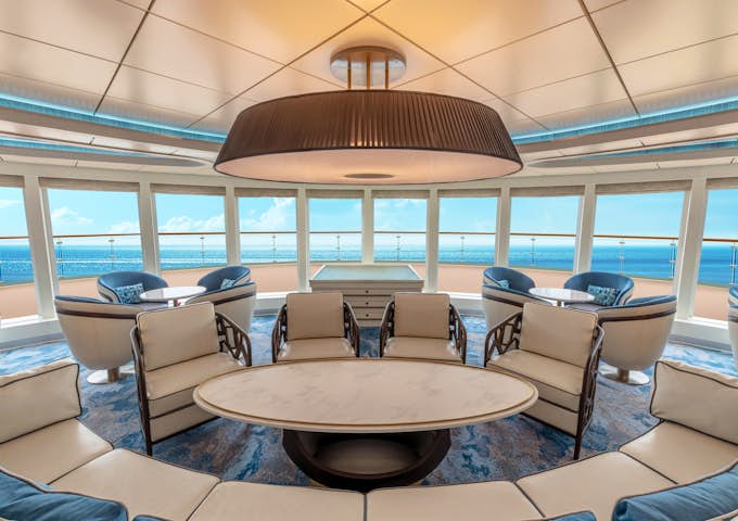 Observation Deck onboard Sylvia Earle, Antarctic Vessel