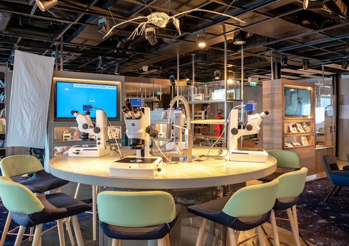 Roald Amundsen Science Centre in Antarctica 