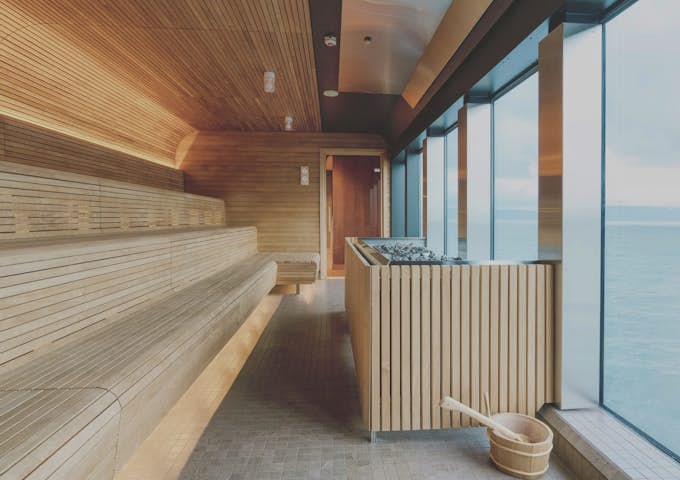 Fridtjof Nansen's sauna with a view 