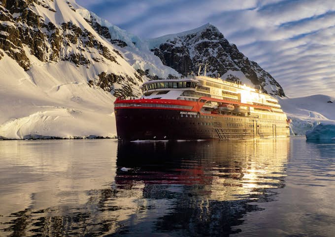 Roald Amundsen in the Lemaire Channel