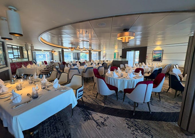 The Antarctic ship Douglas Mawson's Deck 5 dining room