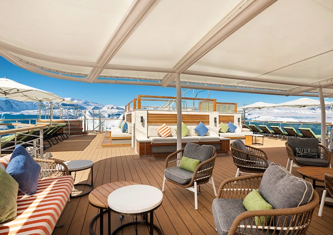 Deck 7 on board the Antarctic ship Douglas Mawson