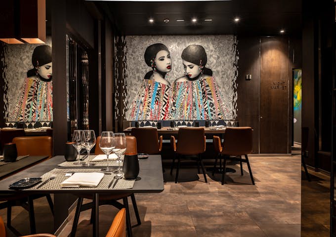 Koko's Asian Fusion onboard the Scenic Eclipse II
