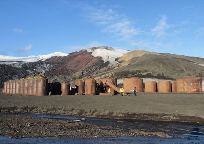 Whalers Bay, Deception Island, South Shetlands, Antarctica