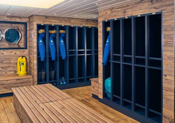 Ready room onboard NG Endurance, Antarctic Vessel
