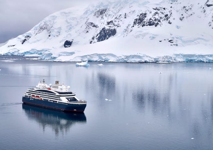 Commandant Charcot, Antarctic Vessel, Paradise Harbour, Antarctica