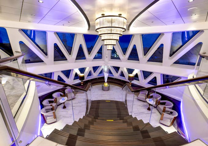 Ocean Explorer, an Antarctic cruise ship's, atrium
