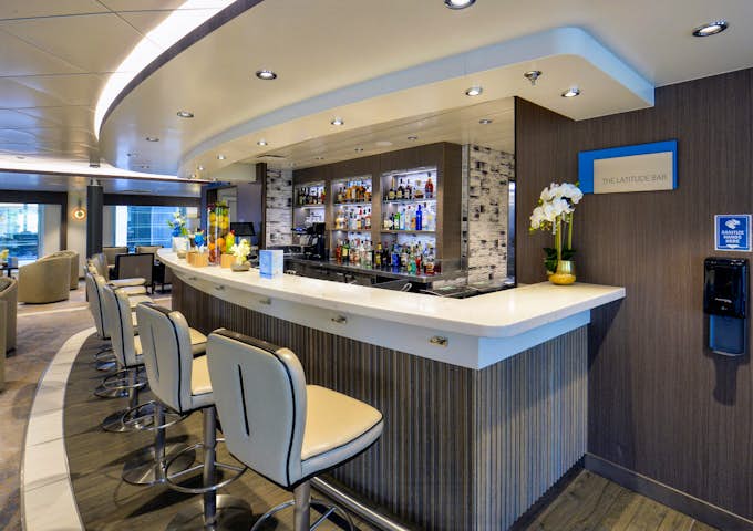 Ocean Explorer, an Antarctic cruise ship's, bar