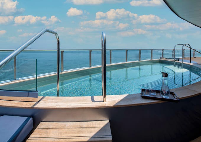 Senses Spa Vitality Pool onboard the Scenic Eclipse
