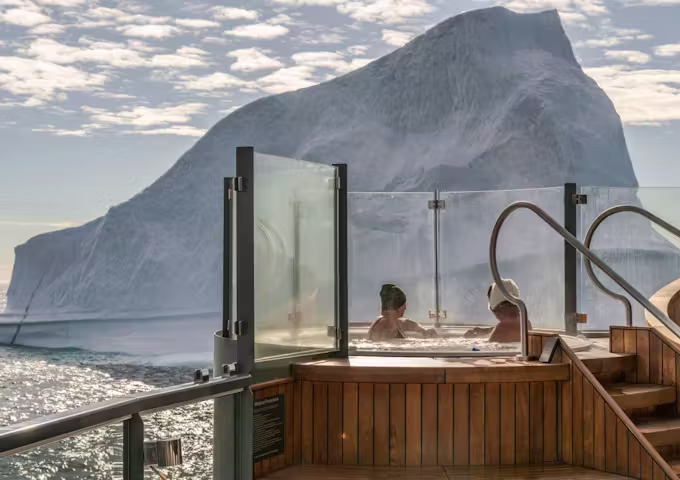 Jacuzzi, Seabourn Venture, Antarctic Vessel