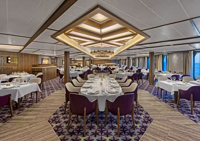 The Restaurant, Seabourn Venture, Antarctic Vessel
