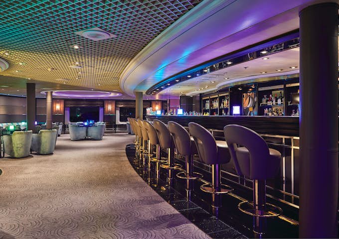 Bar onboard Silver Wind, Antarctic vessel