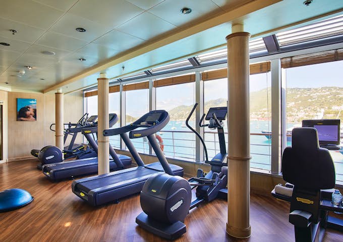 Fitness Centre onboard Silver Wind, Antarctic vessel