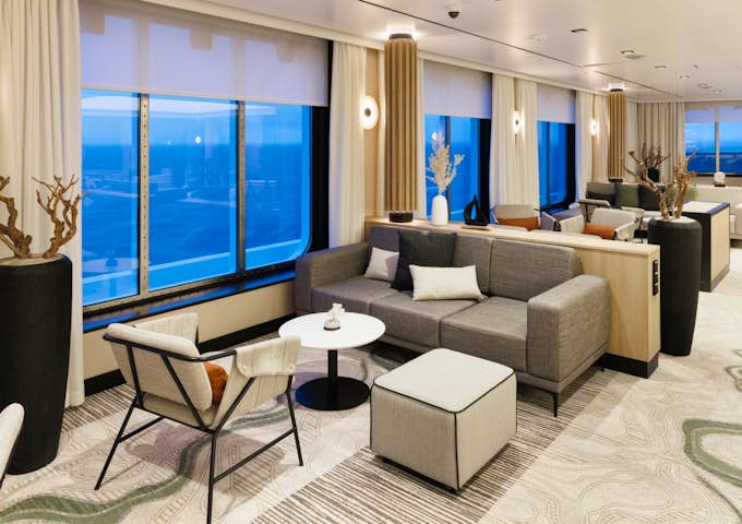 Observation Lounge onboard SH Vega, Antarctic vessel