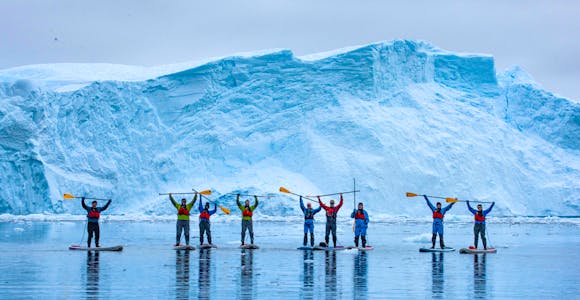 Stand-Up Paddleboarding on the Antarctic Peninsula
