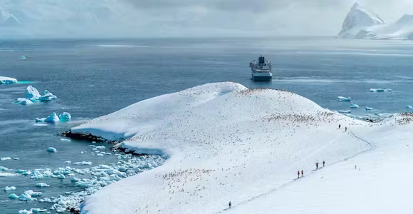 Cuverville Island on the Antarctic Peninsula