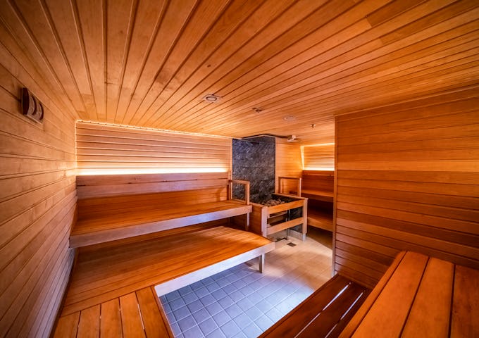 The Antarctic ship Douglas Mawson's sauna