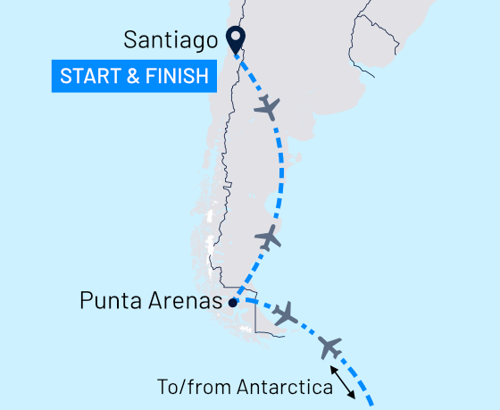 Tour map